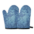 Acid Wash Denim Jeans Pattern Print Oven Mitts