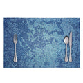 Acid Wash Denim Jeans Pattern Print Placemat