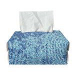Acid Wash Denim Jeans Pattern Print Rectangle Tissue Box Cover