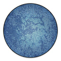 Acid Wash Denim Jeans Pattern Print Round Floor Mat