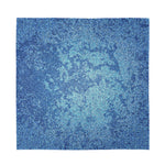 Acid Wash Denim Jeans Pattern Print Silk Bandana