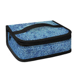 Acid Wash Denim Jeans Pattern Print Small Lunch Bag