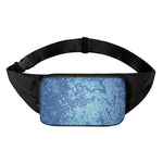 Acid Wash Denim Jeans Pattern Print Waist Bag