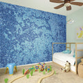Acid Wash Denim Jeans Pattern Print Wall Sticker