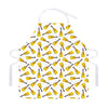 Acoustic Guitar Pattern Print Adjustable Apron