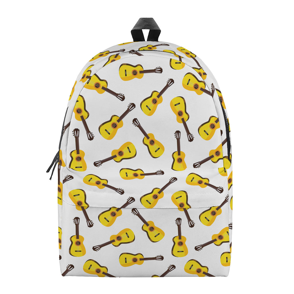 Acoustic Guitar Pattern Print Backpack