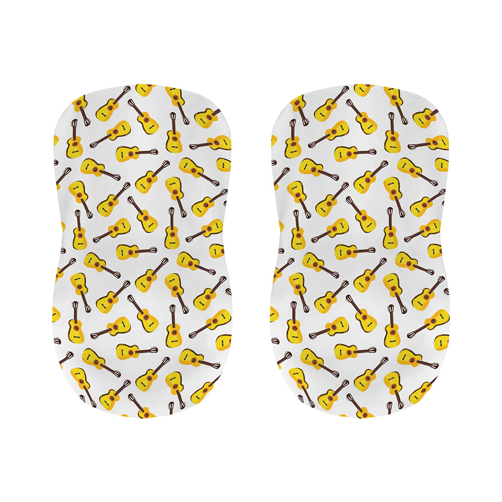 Acoustic Guitar Pattern Print Bar Stool Covers