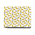 Acoustic Guitar Pattern Print Bifold Wallet