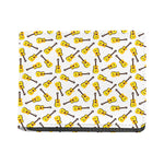 Acoustic Guitar Pattern Print Bifold Wallet