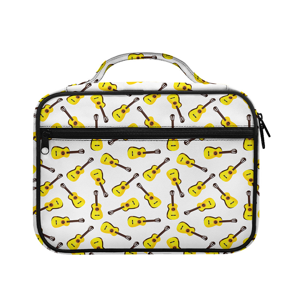 Acoustic Guitar Pattern Print Briefcase Bible Bag