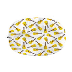 Acoustic Guitar Pattern Print Car Side Mirror Covers