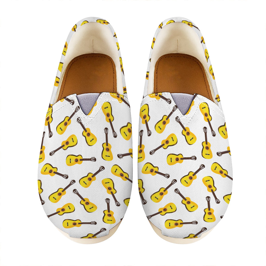 Acoustic Guitar Pattern Print Casual Shoes