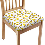 Acoustic Guitar Pattern Print Chair Cushion Cover