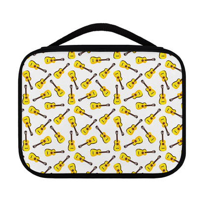 Acoustic Guitar Pattern Print Classic Bible Case
