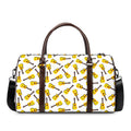 Acoustic Guitar Pattern Print Duffel Bag