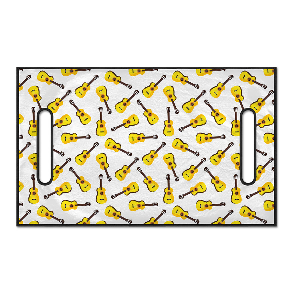 Acoustic Guitar Pattern Print Golf Cart Seat Cover