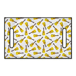 Acoustic Guitar Pattern Print Golf Cart Seat Cover