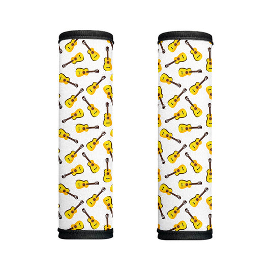 Acoustic Guitar Pattern Print Handle Covers