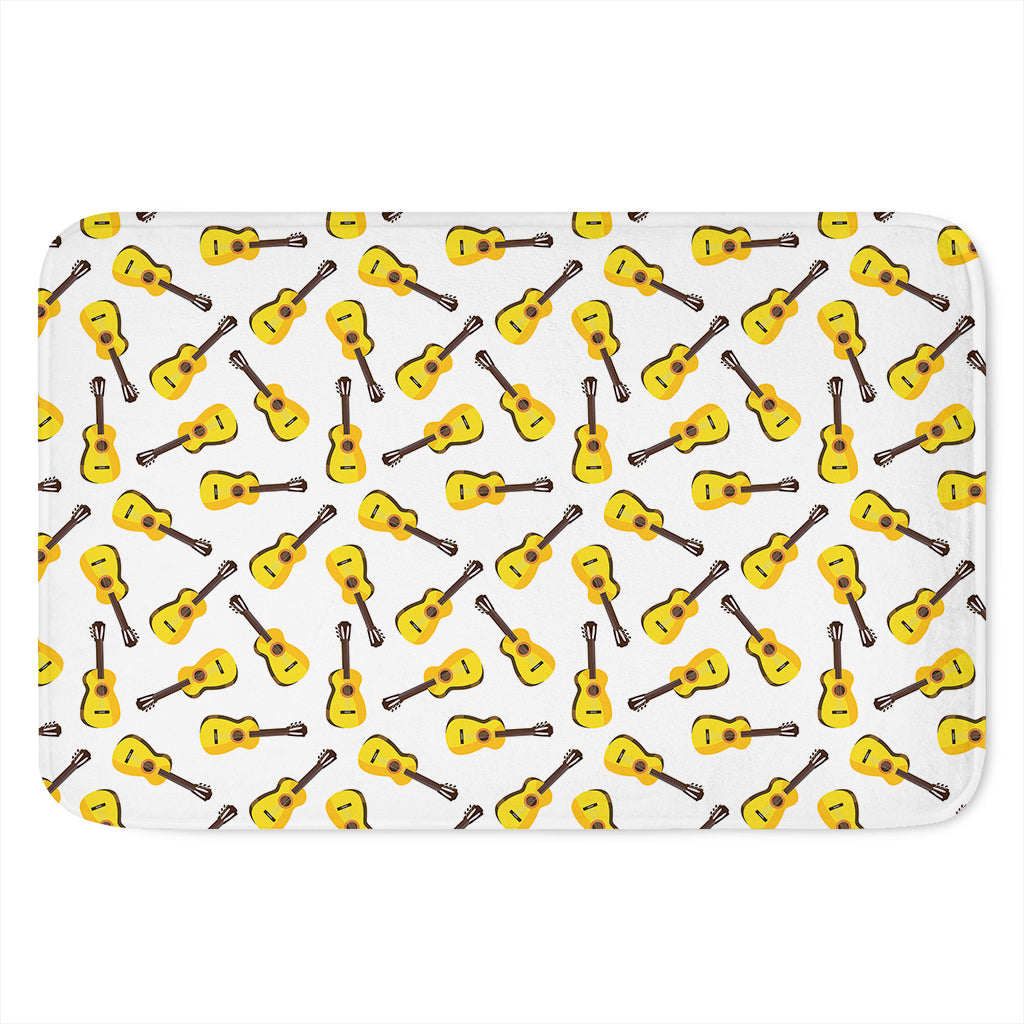 Acoustic Guitar Pattern Print Indoor Door Mat