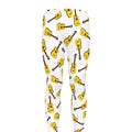 Acoustic Guitar Pattern Print Men's Leggings