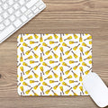 Acoustic Guitar Pattern Print Mouse Pad