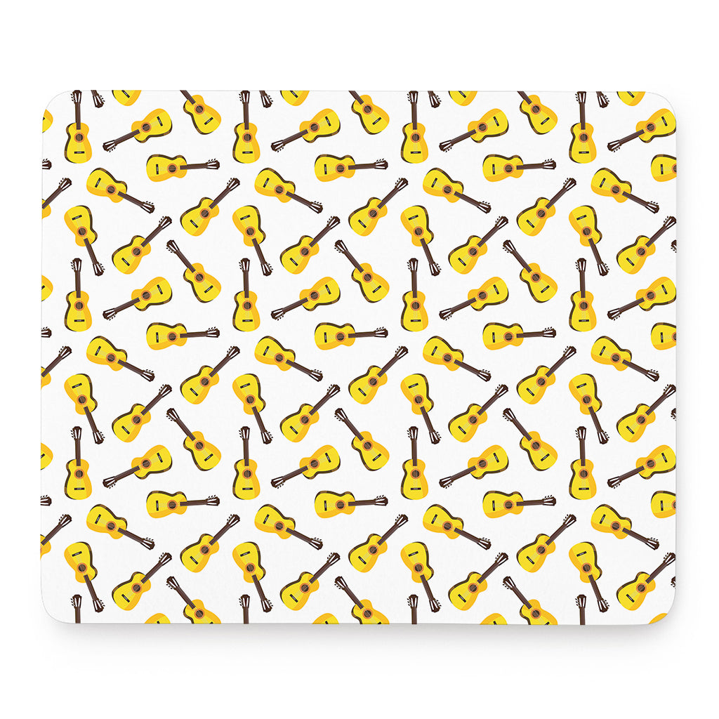 Acoustic Guitar Pattern Print Mouse Pad
