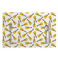 Acoustic Guitar Pattern Print Placemat