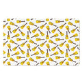 Acoustic Guitar Pattern Print Polyester Doormat