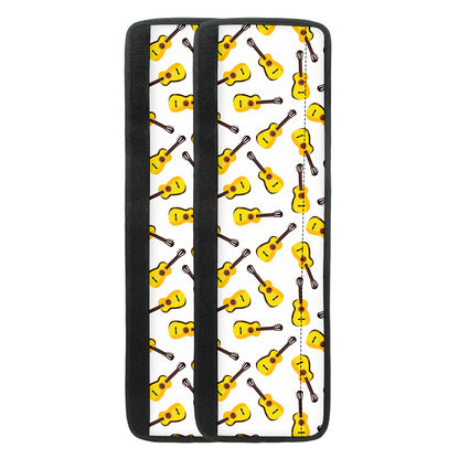 Acoustic Guitar Pattern Print Refrigerator Handle Covers