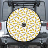 Acoustic Guitar Pattern Print Tire Cover With Camera Hole