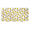 Acoustic Guitar Pattern Print Towel