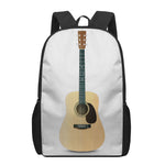 Acoustic Guitar Print 17 Inch Backpack