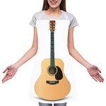 Acoustic Guitar Print Adjustable Apron