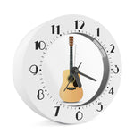Acoustic Guitar Print Alarm Clock