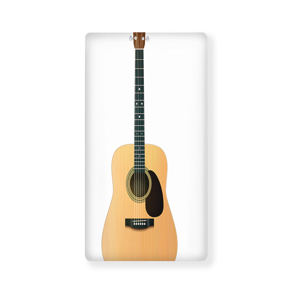 Acoustic Guitar Print Baby Crib Sheet