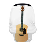 Acoustic Guitar Print Baby Seat Cover