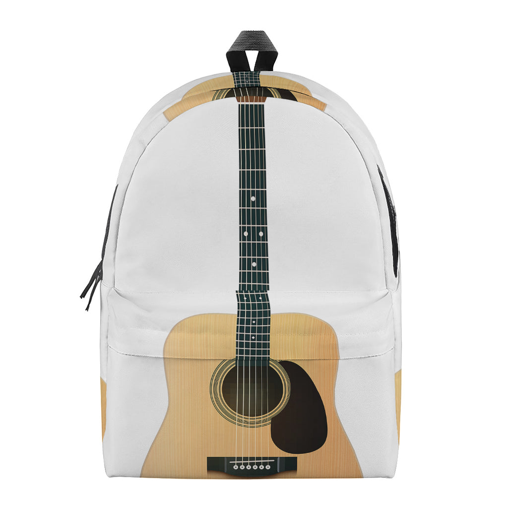 Acoustic Guitar Print Backpack
