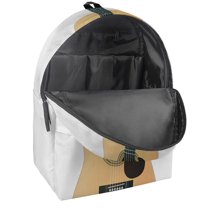 Acoustic Guitar Print Backpack