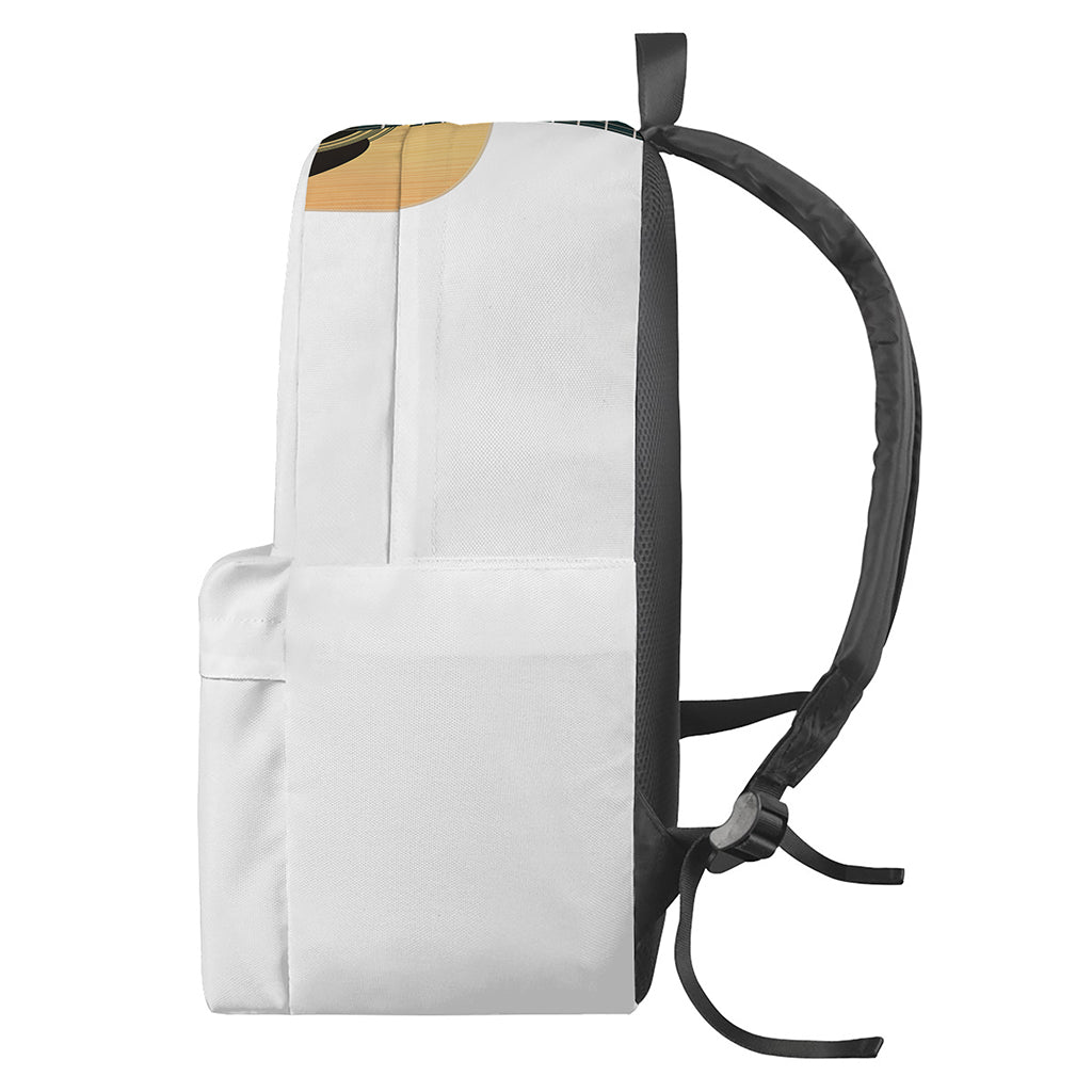 Acoustic Guitar Print Backpack