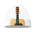 Acoustic Guitar Print Beanie