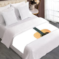 Acoustic Guitar Print Bed Runner