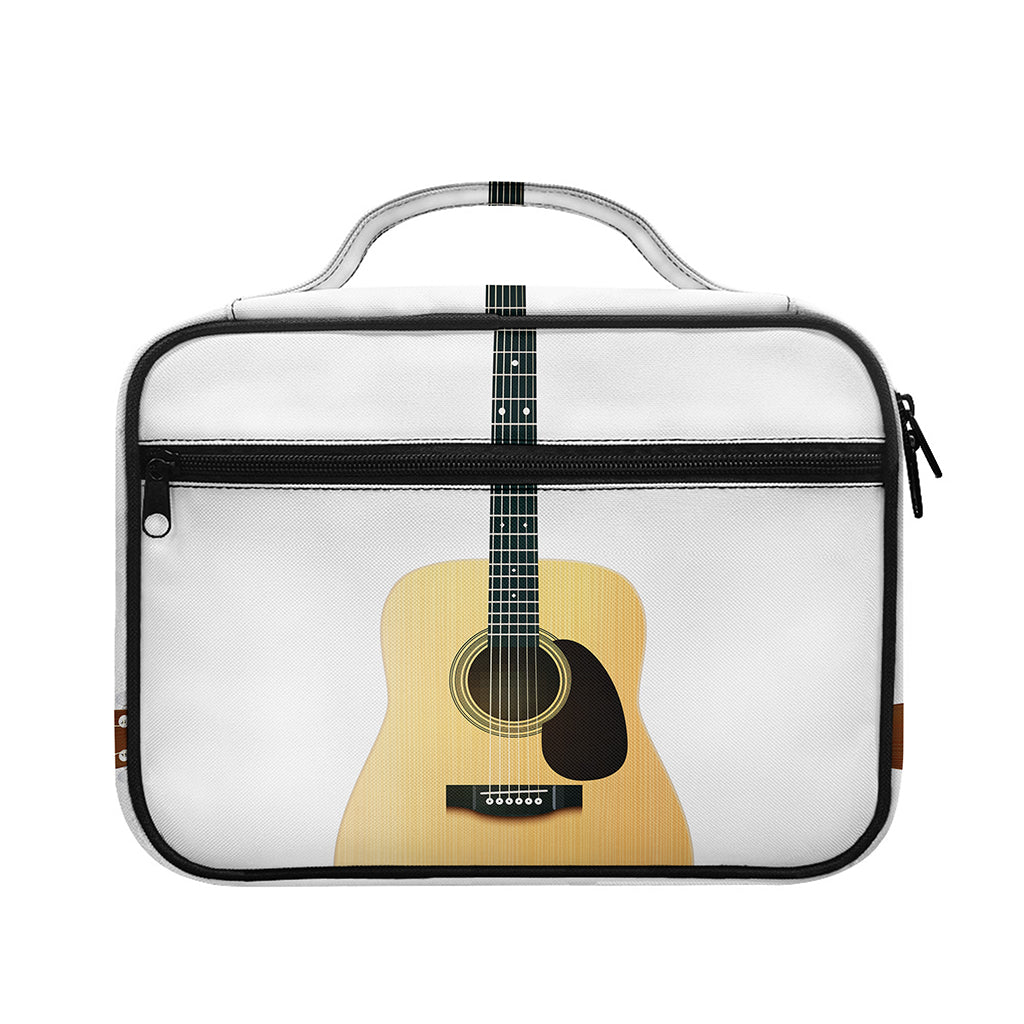 Acoustic Guitar Print Briefcase Bible Bag