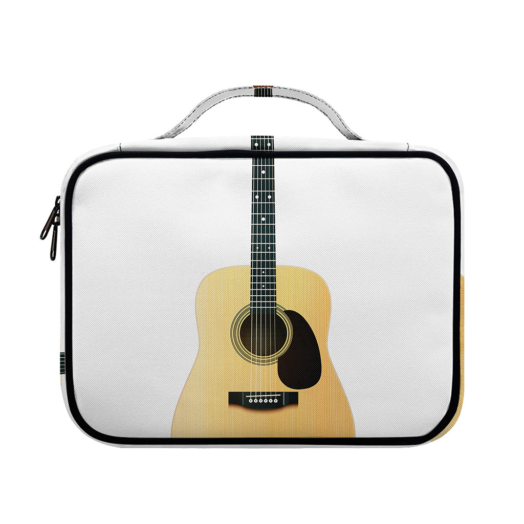 Acoustic Guitar Print Briefcase Bible Bag