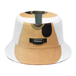 Acoustic Guitar Print Bucket Hat