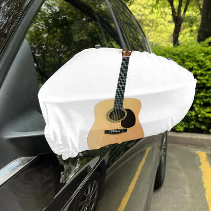 Acoustic Guitar Print Car Side Mirror Covers