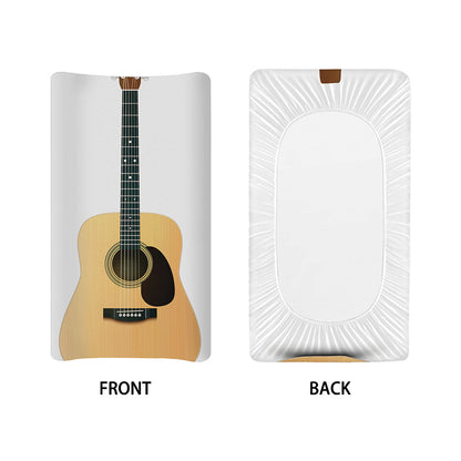 Acoustic Guitar Print Changing Pad Cover