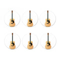 Acoustic Guitar Print Coaster Set
