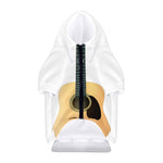 Acoustic Guitar Print Dog Zip Up Hoodie