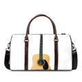 Acoustic Guitar Print Duffel Bag