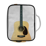 Acoustic Guitar Print Front Pocket Bible Bag